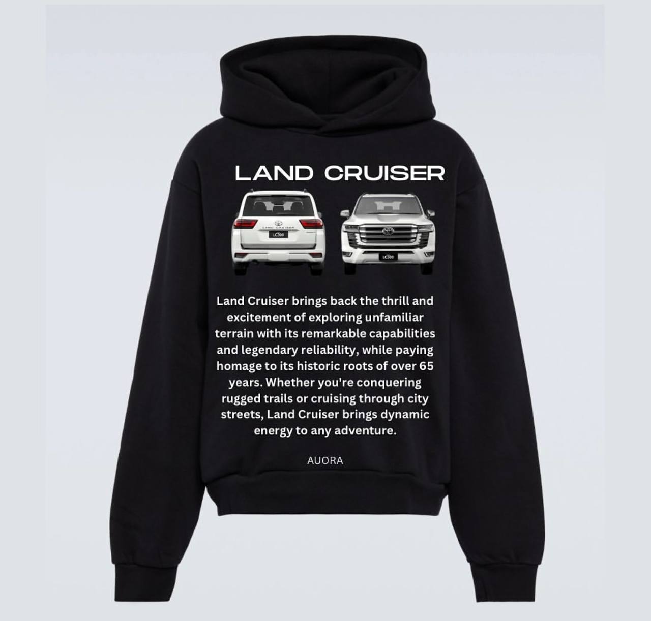 Unisex Hoodie - Land Cruiser | Comfortable & All Season Wear